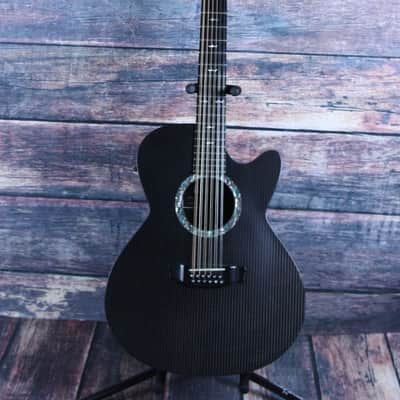 Rainsong WS-3000 12 string acoustic electric Carbon Fiber guitar with hard shell case image 1