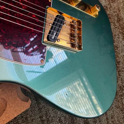 Fender MIJ FSR Collection 75th Anniversary Hybrid II Telecaster - Sherwood Green Metallic w/Dimarzio Chopper T Bridge Pickup (Original Bridge P/U Included): image 8