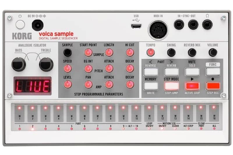 Korg - Volca Sample 2 Digital Sample Sequencer
