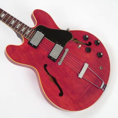 1968 Gibson ES-335 TD - Cherry Finish - Patent Sticker Pickups! image 7