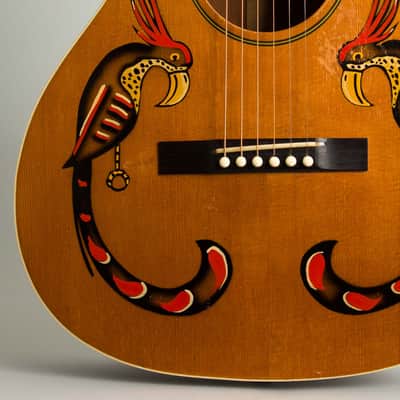 Kel Kroydon KK-1 Flat Top Acoustic Guitar, made by Gibson (1931), ser. #9806 (FON), molded plastic hard shell case. image 16
