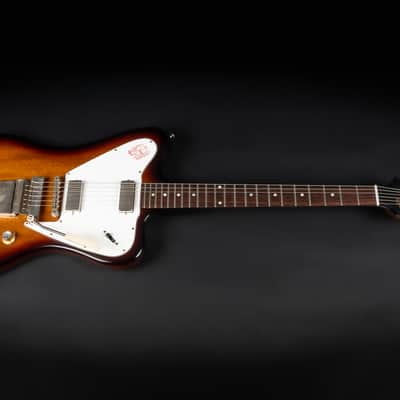 2023 Gibson Custom Shop '65 Non-Reverse Firebird V Reissue with Maestro Vibrola - Vintage Sunburst VOS | USA Mini Humbucker 3.6kg | CoA OHSC image 3