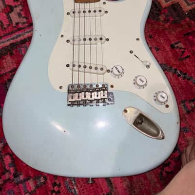 Stratocaster - “1956” replica Fender Custom Shop Body Sonic Blue Klein 56 epic replica pickups/ Fender vintage ‘56 RI AVRI neck image 4