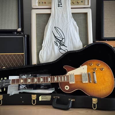 Gibson Custom Shop Billy Gibbons "Pearly Gates" Les Paul Std. VOS "Holy Grail" Ltd. Run! Serial: #BG145 nur 3,92kg!  2009 - VOS Pearly Gates Burst image 8