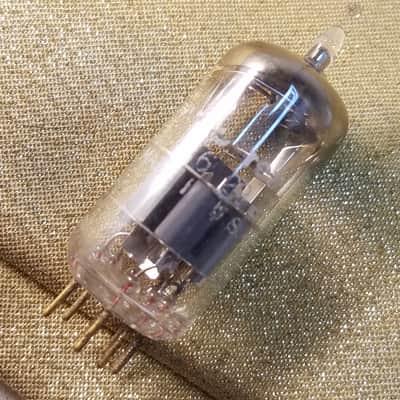 Amperex Matched Pair (2) 6922 tNOS AT1000 TESTED Vacuum Tubes Rare D getter PQ Premium Quality USA Gold Pins E88CC dual triode 1958-1961 image 13