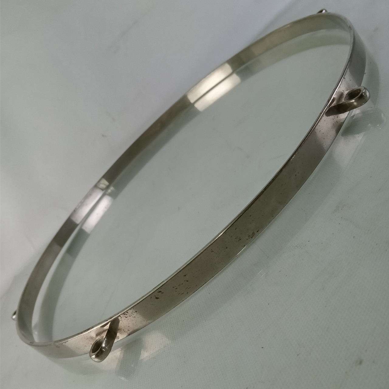 Leedy 14"Snare Drum 6Lug Batter Straight Chopper Rim/Hoop Nickel-Steel 3.0mm 10s — main photograph