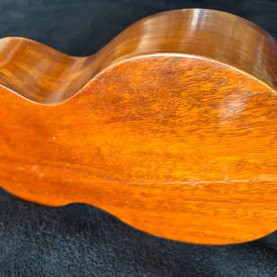 Extremely Rare Jonah Kumalae Hawaiian Solid Koa Soprano Ukulele with Cigar Label image 23