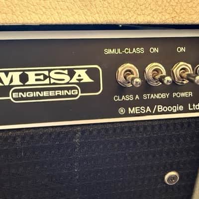 Mesa Boogie Mark III Simul-Class 3-Channel 75-Watt 1x12" Guitar Combo 1987 - Red Stripe image 3