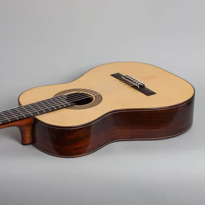Jorge Menezes  Hermann Hauser Style Classical Guitar (2023), ser. #106, black tolex hard shell case. image 7