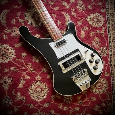 1975 Rickenbacker 4001 - Jetglo - All original With Case- Light Weight image 4