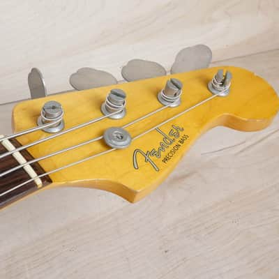 Fender PB-62 Precision Bass '62 Reissue CIJ 2002 Sunburst Japan w/ Bag image 6