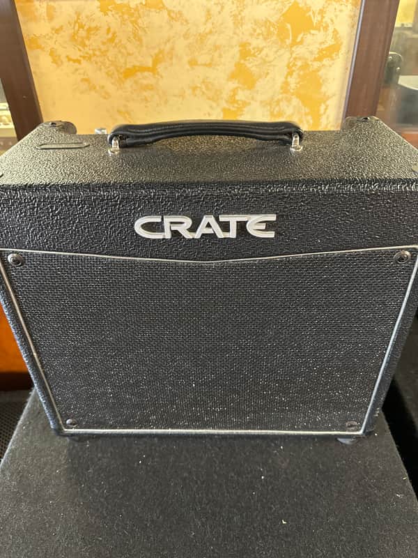 Crate VTX30 2-Channel 30-Watt 1x10" Guitar Combo with DSP Effects 2000s - Black image 1