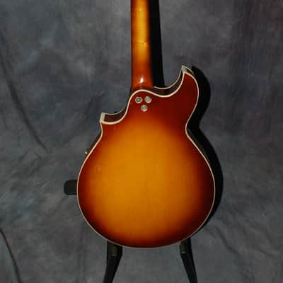 1972 Sunburst Harmony Batwing Mandolin Pro Setup Gigbag image 10