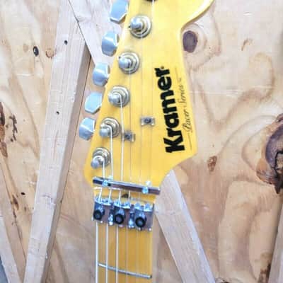 Vintage Kramer Pacer USA Made Circa 1982, Candy Apple Red, "Strat" Headstock w/Bag image 6