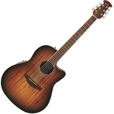 Ovation CS28P-KOAB Celebrity Standard Super Shallow Body 6-String Acoustic-Electric Guitar w/Gig Bag image 5