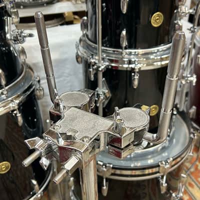 DW Double Tom Stand (BC-U-2184) 90's - chrome image 6