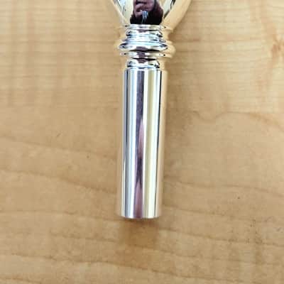 Schilke 69C4 Standard Series Tuba Mouthpiece - Silver Plated image 1
