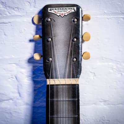 Rickenbacker Model 59 Lap Steel and Amplifier set 1946 - Silver Burst image 6