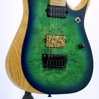 Ibanez Iron Label Rgd Ix6mpb Dimarzio - Blue Burst image 1