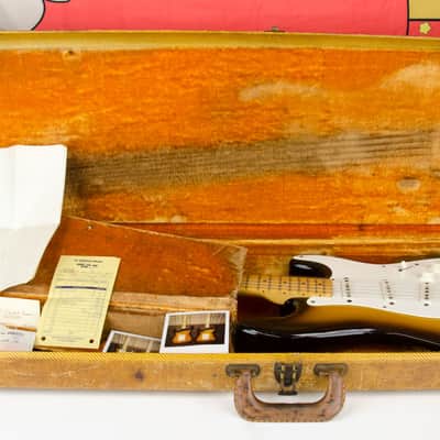 1959 Fender Stratocaster, Players Grade, Maple Fingerboard, Refin, Case image 24