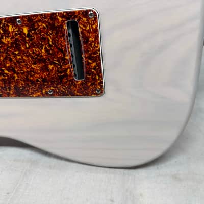 Fender USA Parts Stratocaster Guitar - Deep C shape American Professional II neck on American Professional Thinline Body - White Blonde / Fender neck image 13
