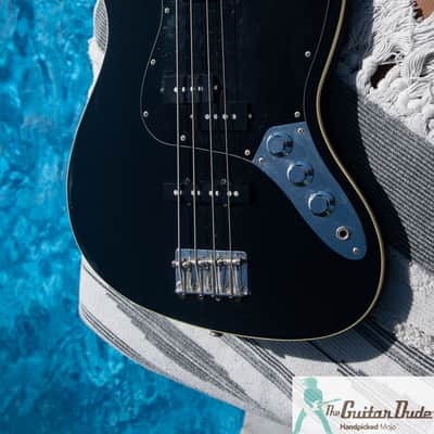 Fender AJB Aerodyne Jazz Bass w Matching Headstock - Made in Japan - Pro Set Up w Perfect Frets/Action/Intonation! image 3