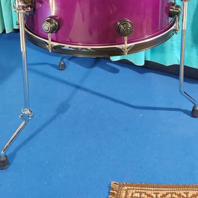 18x16 DW Precollectors maple floor tom Keller shell image 3