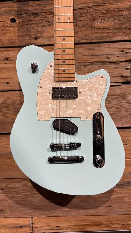 Reverend Buckshot with Roasted Maple Neck - Chronic Blue image 1