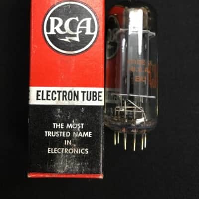 NOS RCA 6CS7 Gray Plates O Getter AUDIO AMPLIFIER VACUUM TUBE Tested 4.2167-D image 2