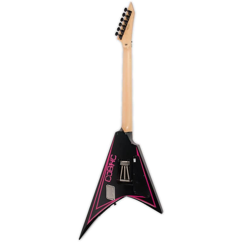 ESP Edwards E-AL-166 Pink Sawtooth Alexi Laiho Signature Lefty