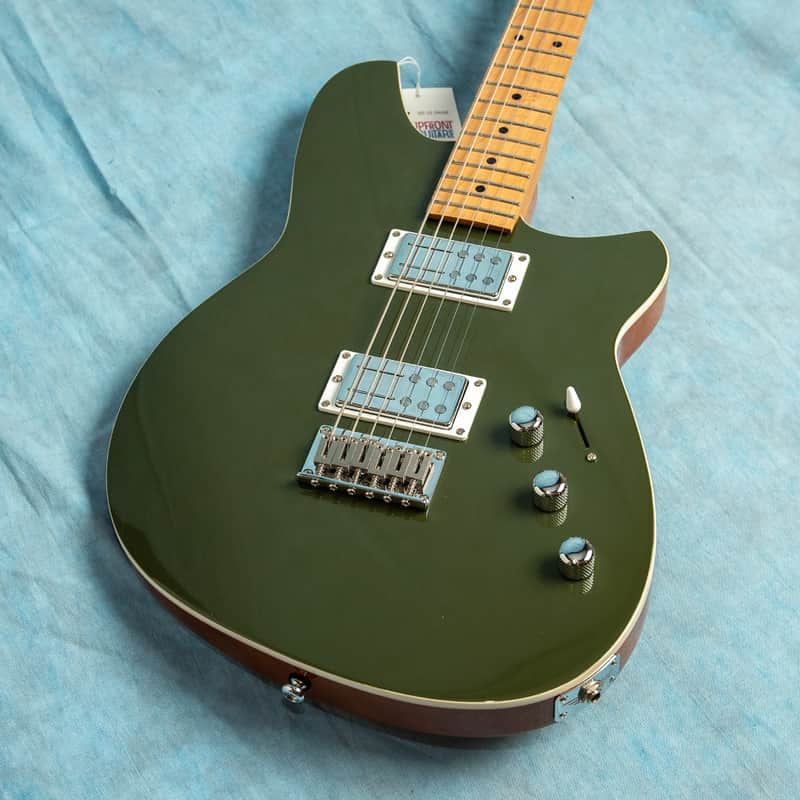 Reverend Descent Army Green Baritone 2026 Electric Guitar - No Bag/Case image 1