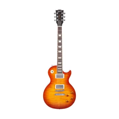 2013 Gibson Les Paul Standard Premium Flame Top Electric Guitar, Honey Burst, 10953XXXX image 1