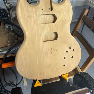 Custom SG Body made for Robot Graves neck. Made in USA. image 1