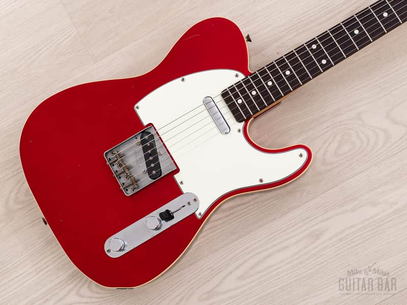 1989 Fender Telecaster Custom ‘62 Vintage Reissue TL62B-650 Candy Apple Red A-serial, Japan MIJ Fujigen image 1