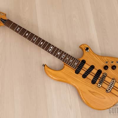 1980 Aria Pro II Rev-Sound RS-750 Neck Through Superstrat Natural