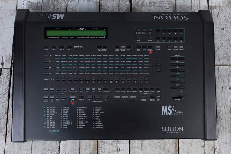 Solton by Ketron Lab MS4 Multi Synthesis Module with Case and Manual image 1