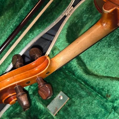 Suzuki No. 2901 Size 3/4 Violin, Japan, 1970 w/ case & bow, Very Good Cond image 11