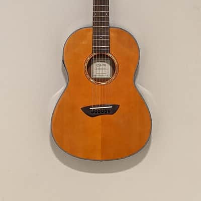 Yamaha CSF-TA TransAcoustic Parlor 2010s - Vintage Natural image 1