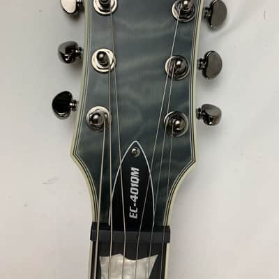 ESP LTD EC-401 QM See Thru Black Satin Electric Guitar B-Stock image 9
