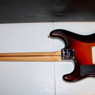 Fender Stratocaster Deluxe Plus HSS guitar 2014 Mystic Sunburst w/ Personality cards image 16