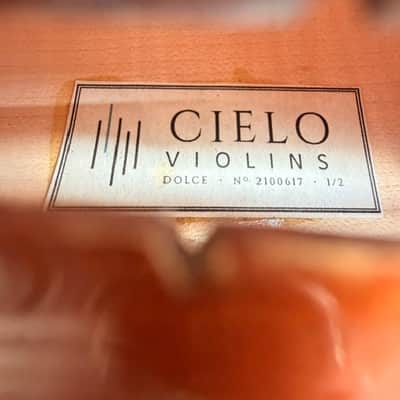 Cielo Dolce 1/2 Violin SN: 2100617 With Bow and Case image 12