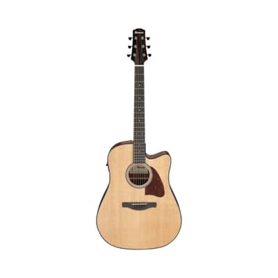 Ibanez AAD51CE Acoustic-Electric Guitar - Natural High Gloss image 2