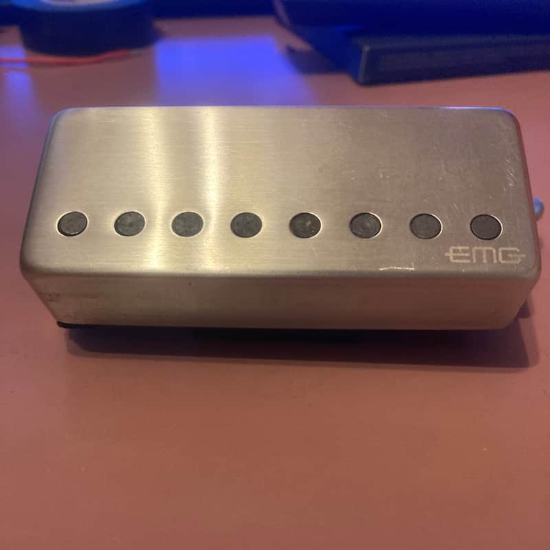 EMG 57-8H Bridge Pickup 2010's - Chrome Comes with new wiring kit image 1