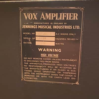 Vox AC30 TB 1966 image 12