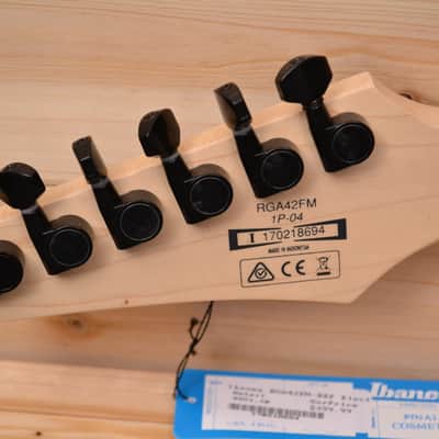 Ibanez RGA series RGA42FM Electric Guitar Flat Dragon Eye Burst image 6