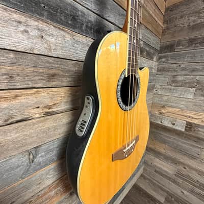 Ovation CC074 Celebrity Acoustic Electric Bass *On the Fritz* image 4
