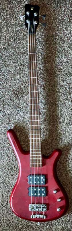 Warwick RockBass Corvette $$ 4-String electric bass guitar with Warwick gig bag image 1