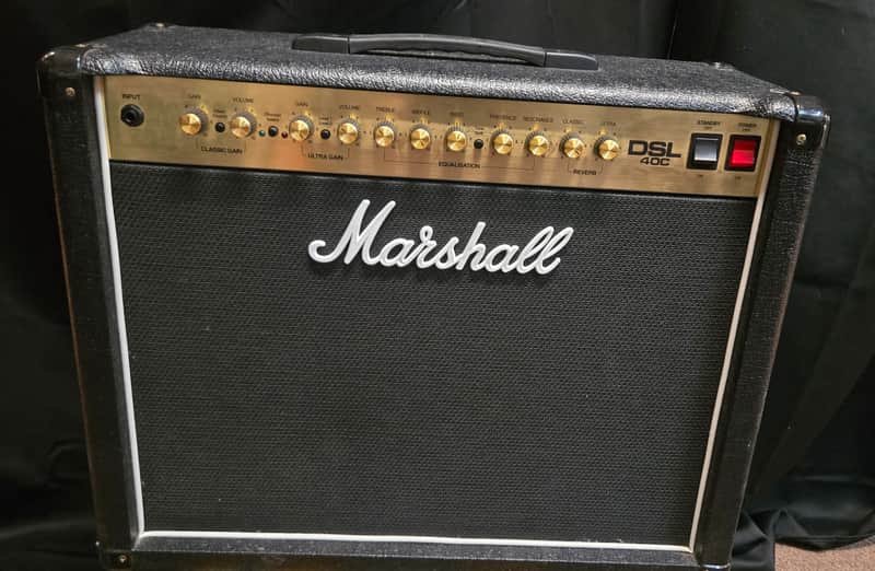 Marshall DSL40C 2-Channel 40-Watt 1x12" Guitar Combo 2012 - 2017 - Black image 1