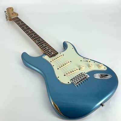 2021 Fender Vintera Road Worn 60’s Stratocaster – Lake Placid Blue image 1