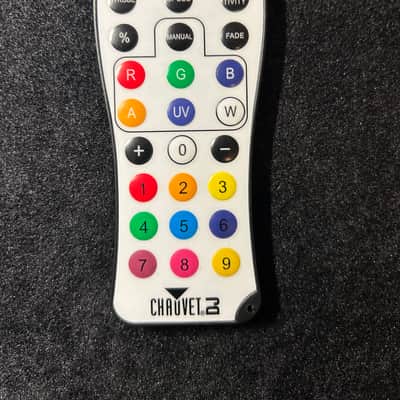 (2) Chauvet COLORstrip Mini DMX RGB LED Wash Light Bars  with remote control and (2) 10 ft DMX cables image 6